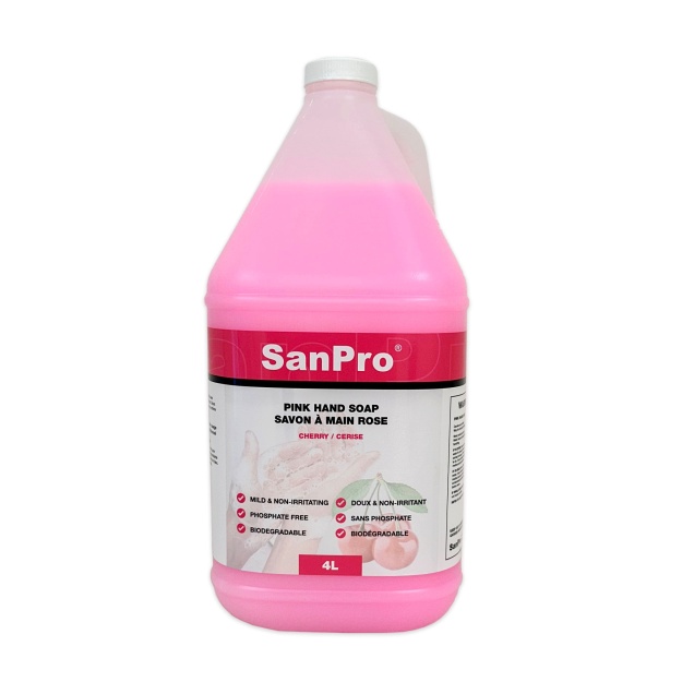 Cherry Scented Pink Lotion Hand Soap 4 x 4L